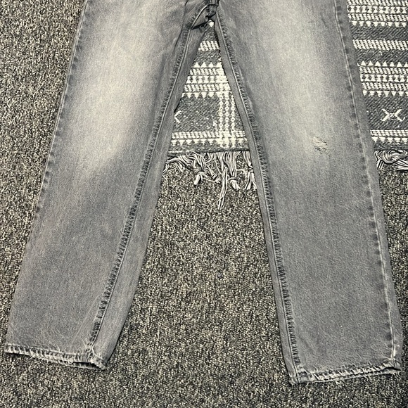 BDG High Wasted Cowboy Jeans | Distressed Black | Size 28 - Picture 4 of 5